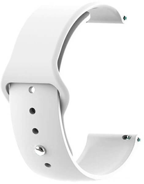 Szilikon szíj Samsung Galaxy Watch-hoz - White 22 mm
