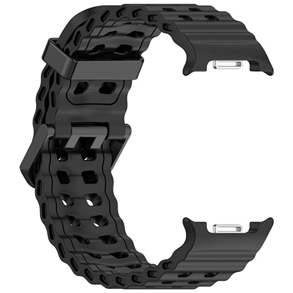 Silikonový sportovní řemínek pro Samsung Galaxy Watch8 - Černý