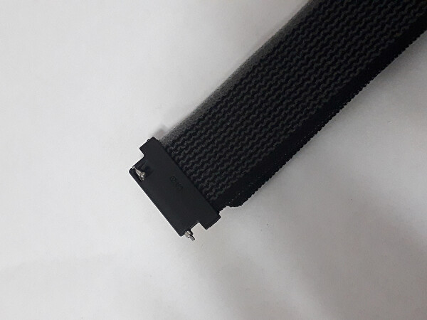 Trail Loop-Armband für Garmin 20 mm – Schwarz/Grau