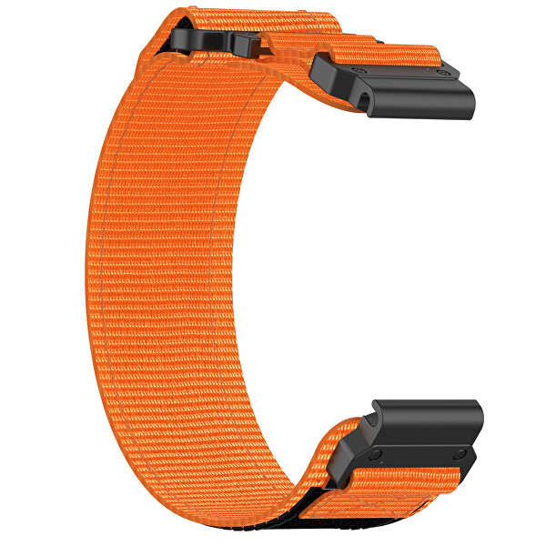 Velcro řemínek pro Garmin 22 mm - Orange