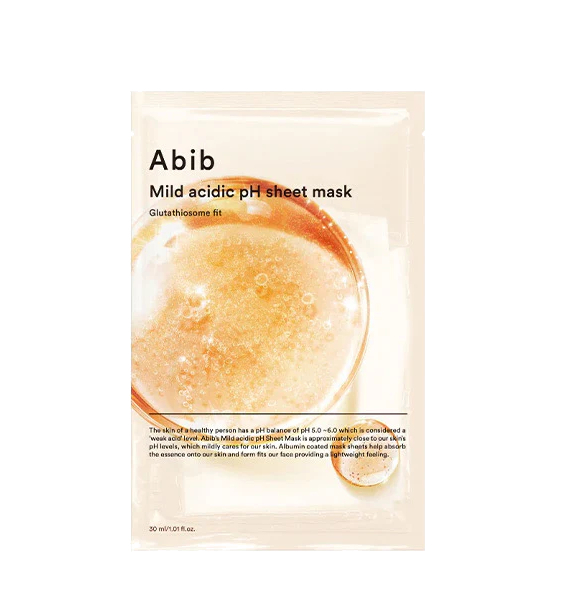 Rozjasňující plátýnková maska Glutathiosome Fit (Mild Acidic pH Sheet Mask) 30 ml