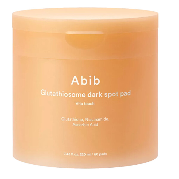 Rozjasňující tonizační tampony na pigmentové skvrny Vita Touch (Glutathiosome Dark Spot Pad) 60 ks
