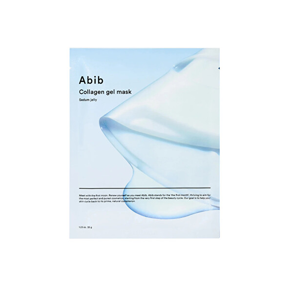 Zpevňující plátýnková maska Sedum Jelly (Collagen Gel Mask) 4 ks