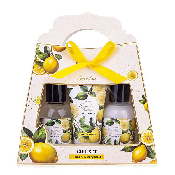 Darčeková súprava do kúpeľa Lemon & Bergamot Essential Botanics