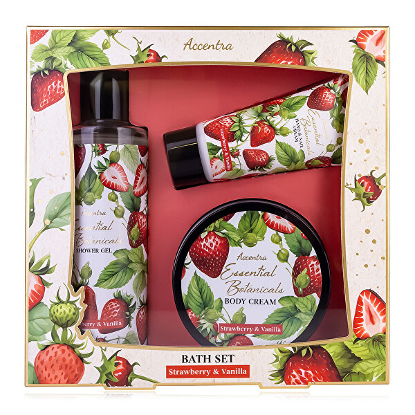 Darčeková sada Strawberry & Vanilla Essential Botanical