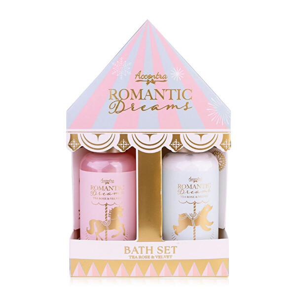 Romantic Dreams fürdőápoló ajándékszett 2 x 100 ml