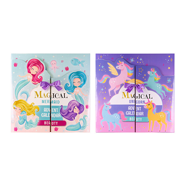 Calendar advent Magical Unicorn/Mermaid