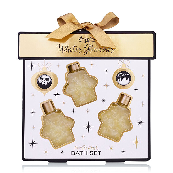 Winter Glamour fürdőápolási ajándékcsomag 3 x 30 ml