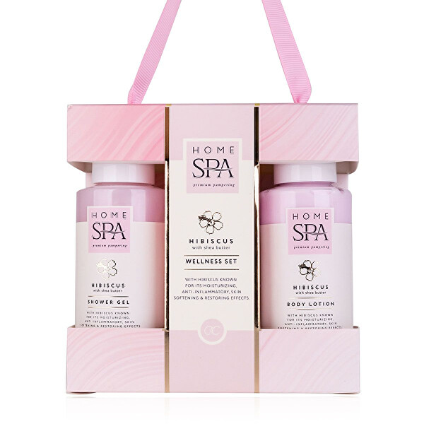 Darčeková sada kúpeľovej starostlivosti Hibiscus Home Spa