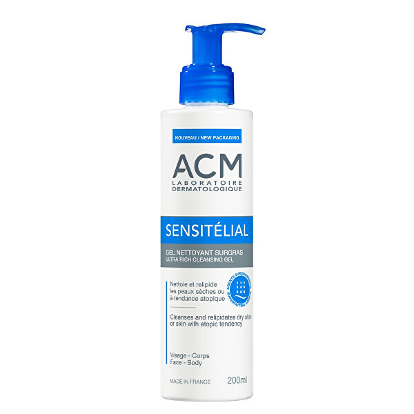 Ultra výživný čistiaci gél Sensitélial Cleansing Gél 200 ml