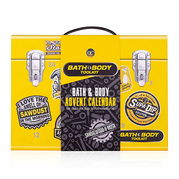 Adventní kalendář Bath and Body Toolkit