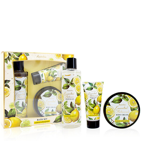 Darčeková sada Lemon & Bergamot Essential Botanical