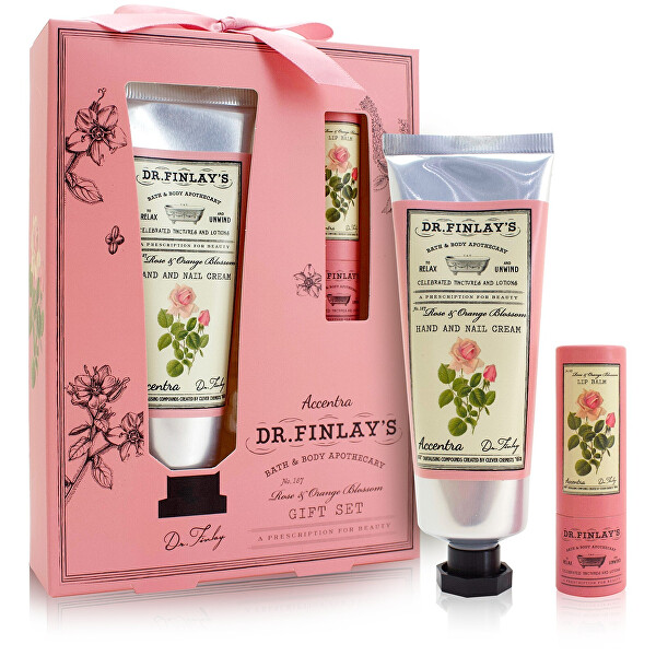 Dárková sada Rose & Orange Blossom Dr. Finlay`s