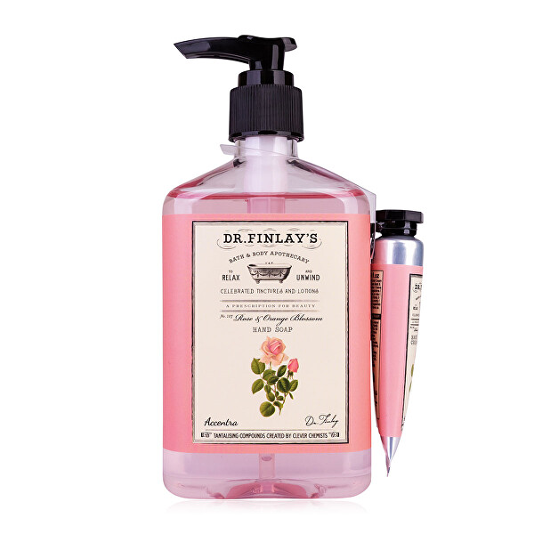 Darčeková sada starostlivosti o ruky Rose & Orange Blossom Dr. Finlay`s