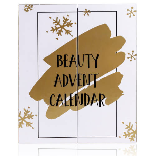 Calendar advent de produse cosmetice decorative Gold In Book