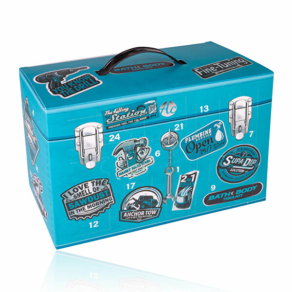 Adventní kalendář pro muže Bath and Body Toolkit