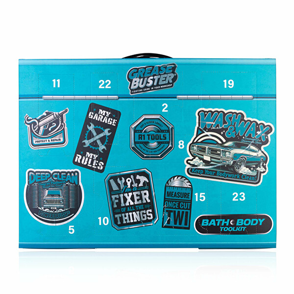 Adventní kalendář pro muže Bath and Body Toolkit