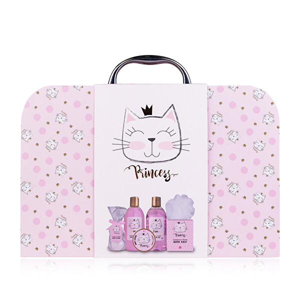 Darčeková sada v papierovom kufríku Princess Kitty
