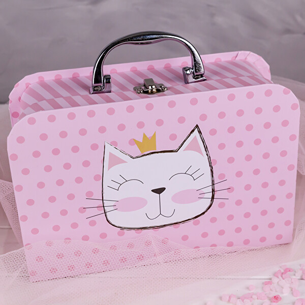 Darčeková sada v papierovom kufríku Princess Kitty