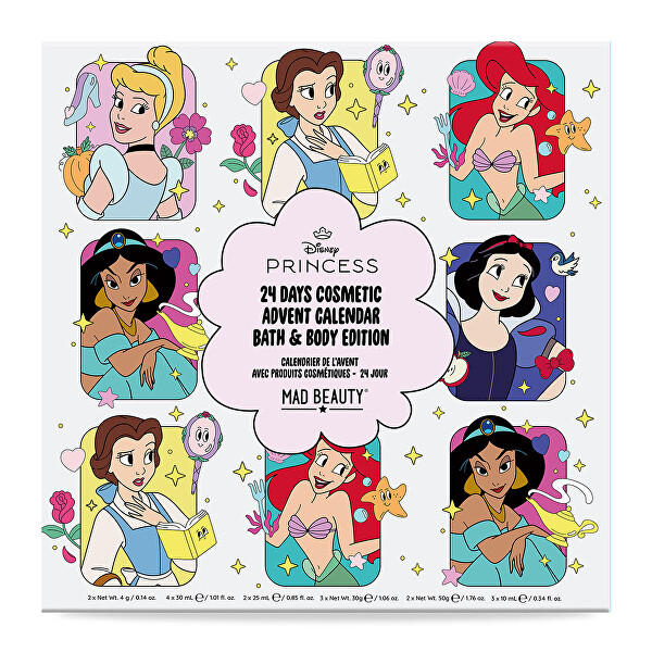 Dětský adventní kalendář Disney Princess