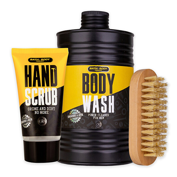 Dárková sada v malém boxu na nářadí Bath and Body Toolkit