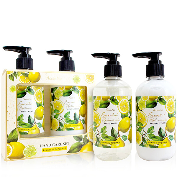 Darčeková sada starostlivosti o ruky Lemon & Bergamot Essential Botanics