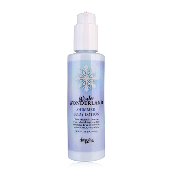 Třpytivé tělové mléko Winter Wonderland (Shimmer Body Lotion) 140 ml