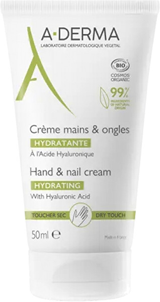 Krém na ruce a nehty s kyselinou hyaluronovou (Hydrating Hand & Nail Cream) 50 ml