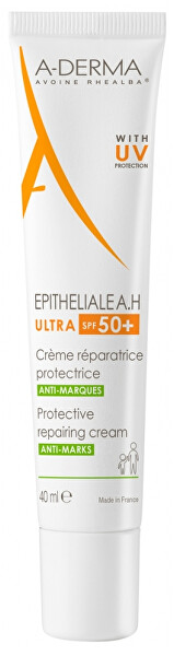 ZĽAVA- Ochranný a obnovujúci krém SPF 50+ Epitheliale AH Ultra (Protective Repairing Cream) 40 ml - expirácia 31.3.2024