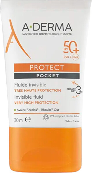 Sonnenfluid SPF 50 Protect Pocket (Very High Protection Invisible Fluid) 30 ml