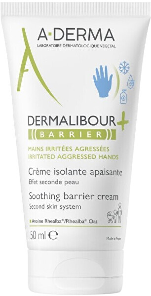 Beruhigende Schutzcreme Dermalibour+ Barrier (Soothing Cream) 50 ml