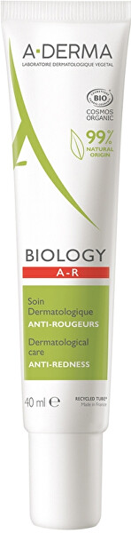 Fluid gegen Hautrötungen Biology A-R (Anti-Redness Organic Care) 40 ml