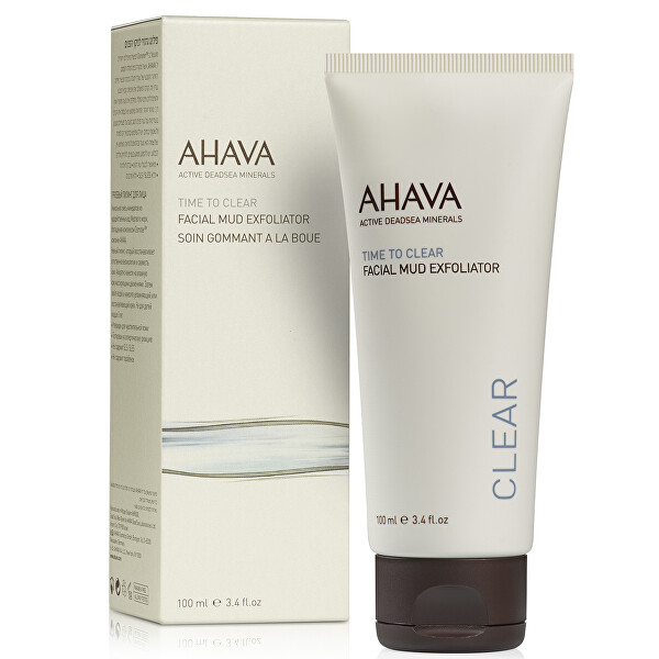 Bahenní pleťový peeling Time To Clear (Facial Mud Exfoliator) 100 ml