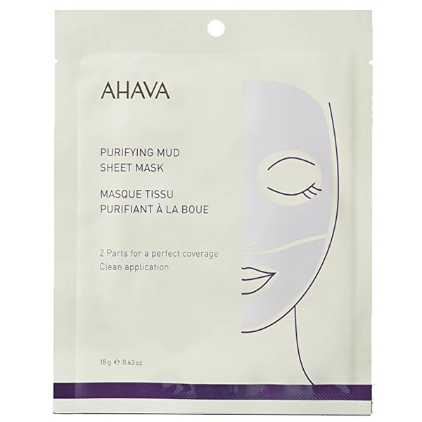 Čisticí bahenní plátýnková maska (Purifying Mud Sheet Mask) 18 g