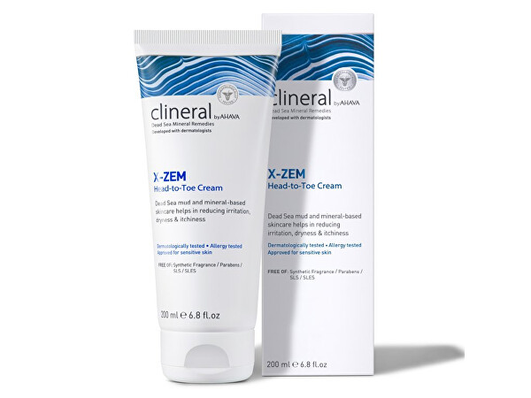 Intenzívny celotelový krém Clineral X-ZEM (Head-to-Toe Cream) 200 ml