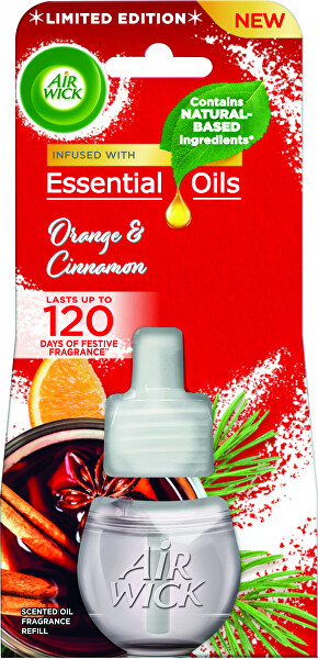 Ricarica per deodorante automatico Cannella & arancia 19 ml