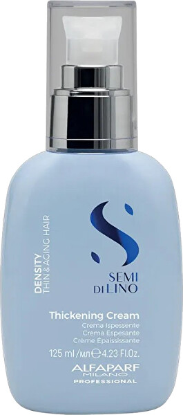 Bezoplachová péče o řídnoucí a jemné vlasy Semi Di Lino Density (Thickening Cream) 125 ml