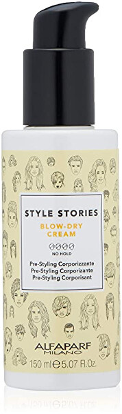 Krém urychlující vysoušení vlasů Style Stories (Blow Dry Cream) 150 ml