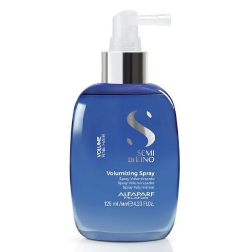 Objemový sprej pre jemné vlasy bez objemu Semi di Lino Volume (Volumizing Spray) 125 ml