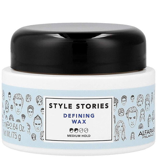 Vosk na vlasy se střední fixací Style Stories (Defining Wax) 75 ml