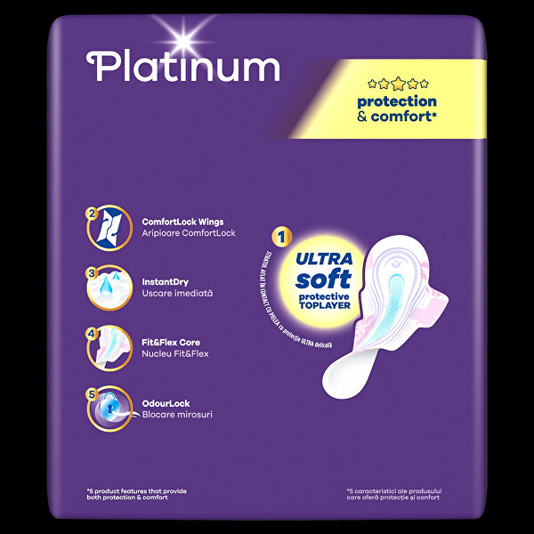 Hygienické vložky Platinum Normal 48 ks
