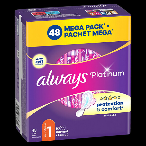 Hygienické vložky Platinum Normal 48 ks