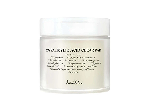Čisticí tampony 2% Salicylic Acid Clear Pad 65 ks
