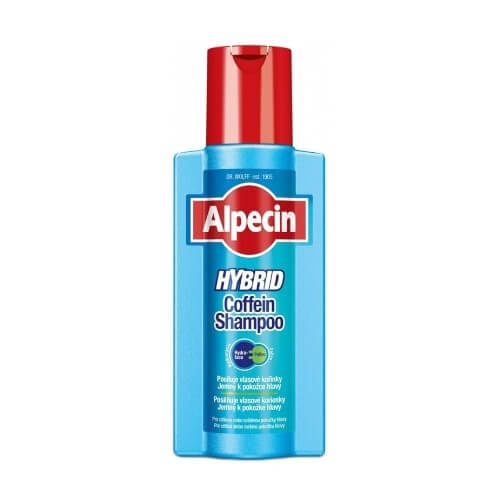 Kofeinový šampon pro muže pro citlivou pokožku hlavy Hybrid (Coffein Shampoo) 250 ml