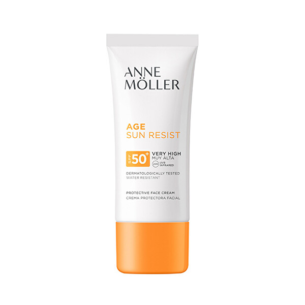 Ochranný krém proti tmavým skvrnám a stárnutí pleti SPF 50+ Age Sun Resist (Protective Face Cream) 50 ml