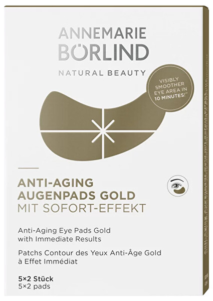 Anti-aging obklady na oči Gold Anti-aging Eye Pads Gold 5 x 2 ks