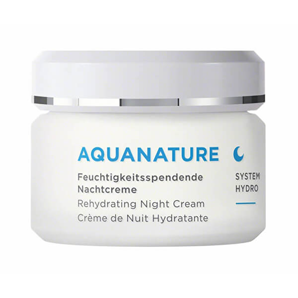Hydratačný nočný krém AQUANATURE System Hydro (Rehydrating Night Cream) 50 ml