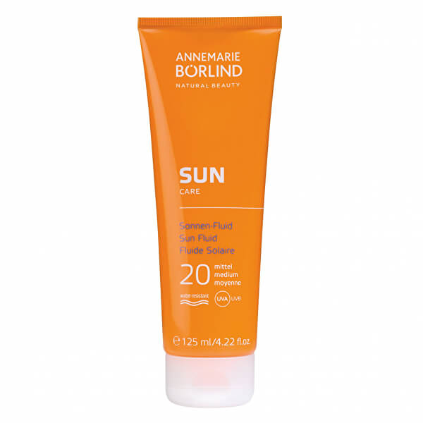 Opalovací fluid proti slunečním alergiím SPF 20 Sun Care (Sun Fluid) 125 ml