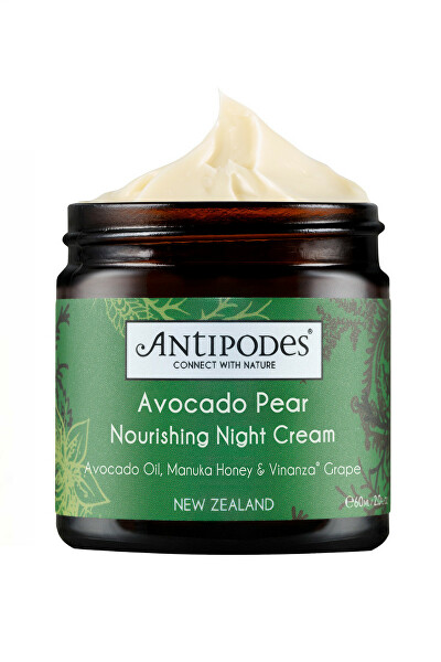 Vyživující noční pleťový krém Avocado Pear (Nourishing Night Cream) 60 ml