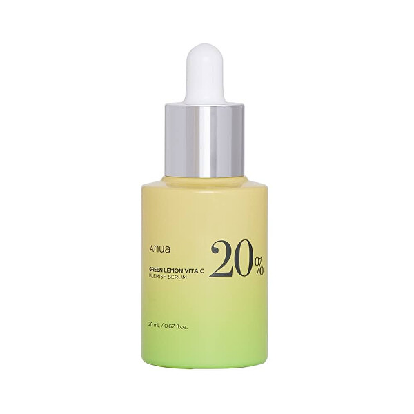 Rozjasňující pleťové sérum Green Lemon Vita C (Blemish Serum) 20 ml
